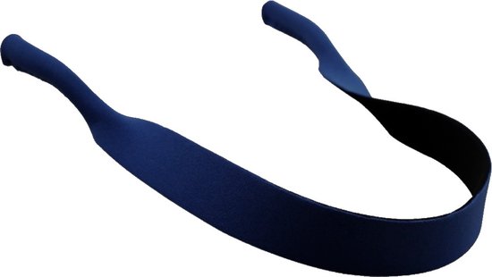 Fako Bijoux® - Brillenkoord Neopreen - Brilband - Sport - Watersport - Navy Blauw - Fako Bijoux®