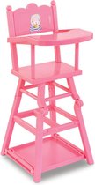 corolle mon grand poupon - chaise de poupée rose