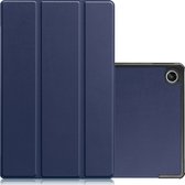 Hoesje Geschikt voor Lenovo Tab M10 Plus 3rd Gen Hoesje Case Hard Cover Hoes Book Case - Donkerblauw.