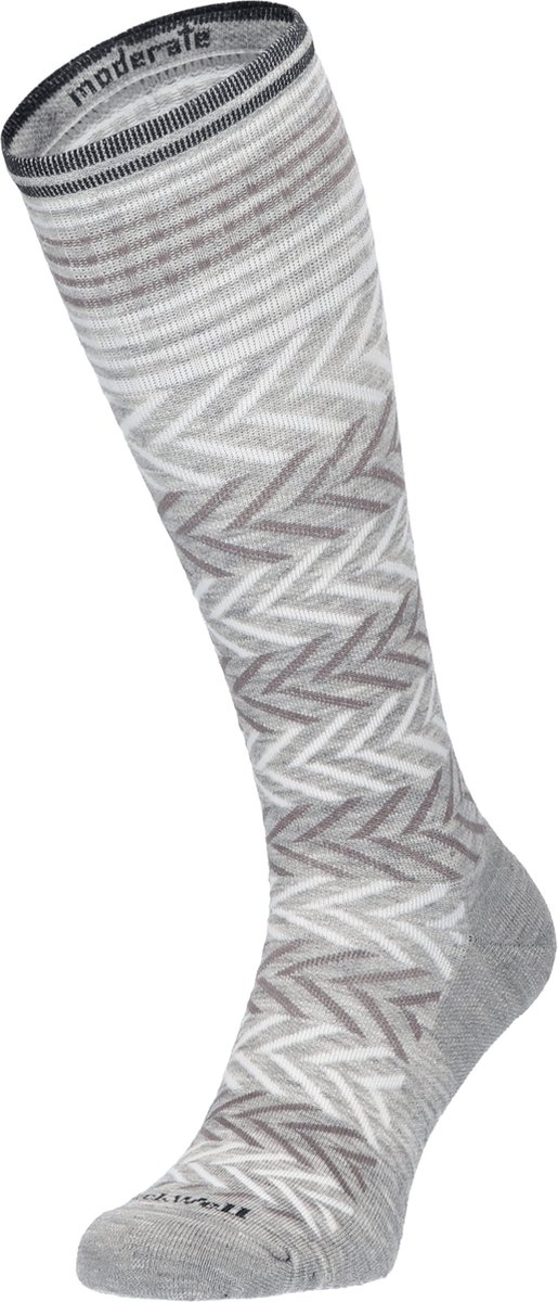 Sockwell - Chevron Dames Compressiekousen klasse 1 Grey - Maat 39-43