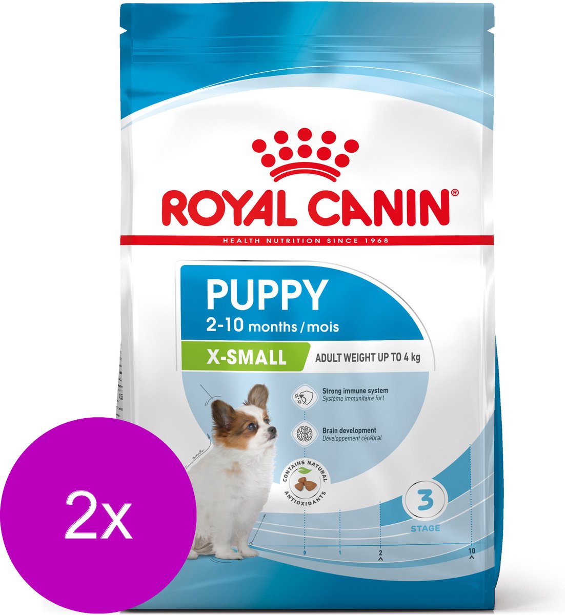 Royal Canin Royal Canin X-Small - Puppy-Hondenvoer - 2 x 3 kg