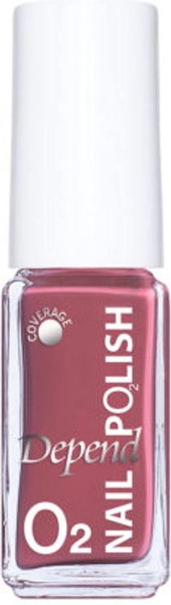Depend Cosmetics | O2 Nailpolish | Nagellak | Roze/paars tint | nr.653 | 5ml