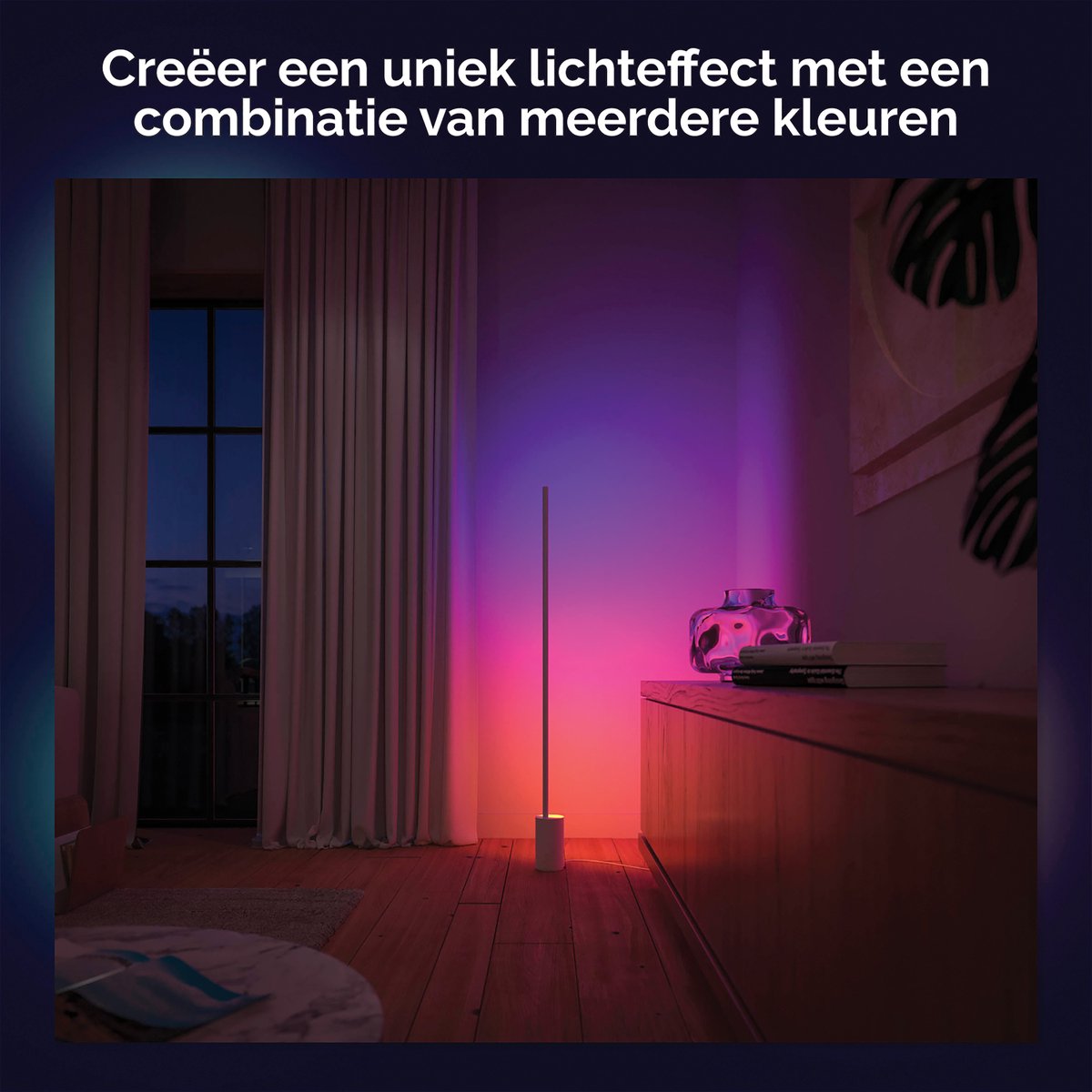 Philips Hue Gradient Signe vloerlamp - White and Color Ambiance - wit - Bluetooth — afbeelding 3