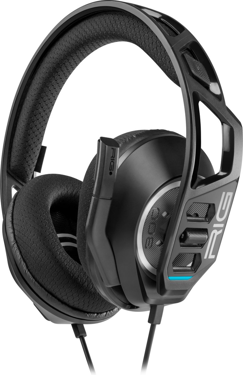 NACON RIG 300 PRO HN Casque Avec fil Arceau Jouer Noir