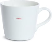 Keith Brymer Jones XL Bucket mug - Beker - 500ml - OMG! -