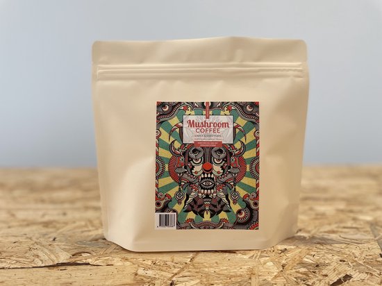 ToshiFarm Chaga en Cordyceps Koffie – 250 gram – Biologisch & Fair Trade – Verhoogde weerstand – Filterkoffie met paddenstoel