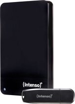 Intenso Memory Drive Disque dur externe (2,5 pouces) 1 To Zwart USB 3.2 Gen 1 (USB 3.0) Incl. Clé USB 32 GB