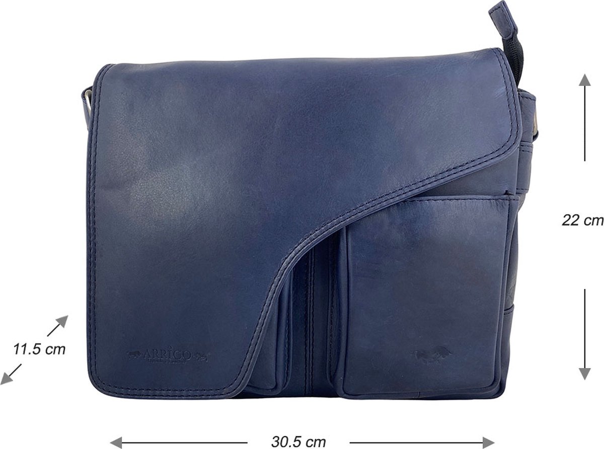 chaqlin Womens Crossbody Portemonnee Lederen Schouder Handtas Meisjes