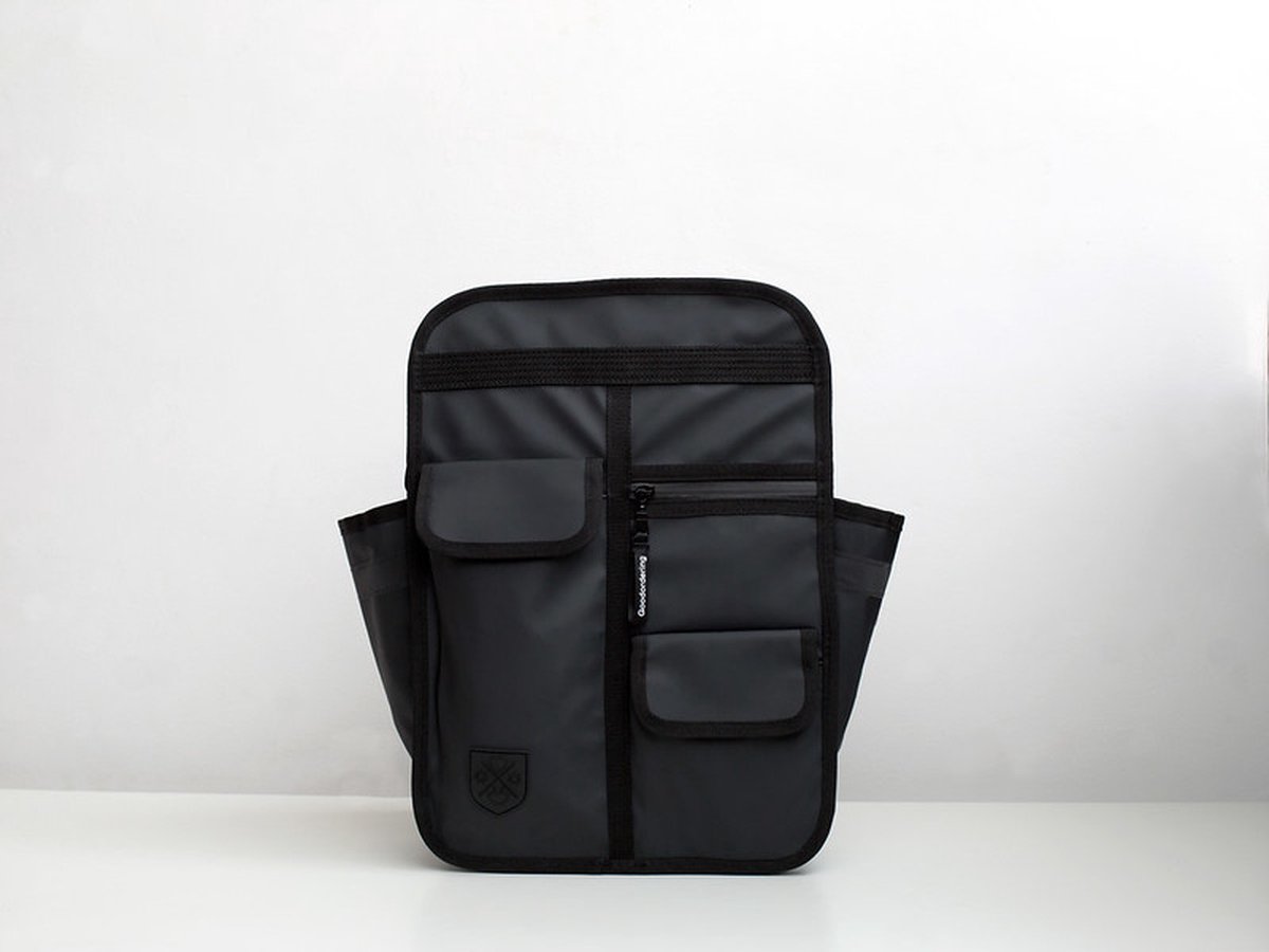 Rugzak Goodordering Monochrome Eco Backpack Zwart