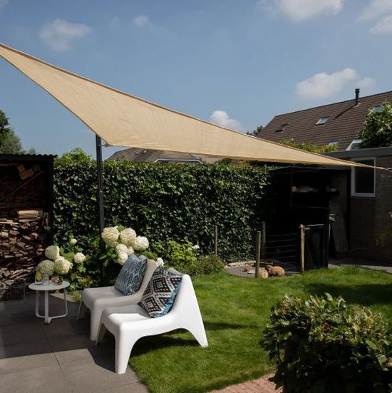 Made4Home® - Toile d'ombrage | Sable | Triangle | 3,6 mx 3,6 mx 3,6 m |  Voile... | bol.com