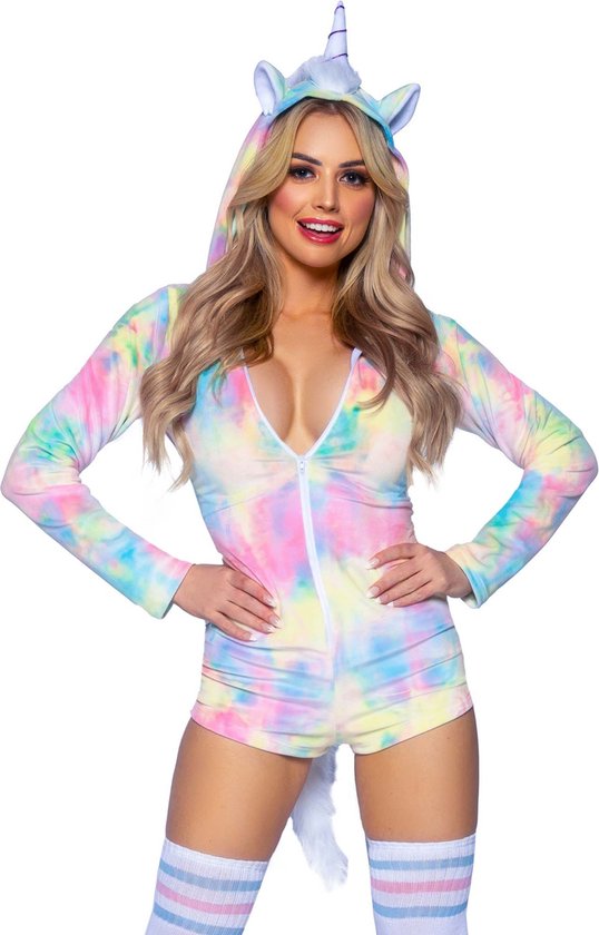 Unicorn Tie-dye Romper