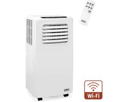 Eden ED-7016 - Mobiele Airco 7000 BTU – Voor Ruimtes tot 24 m² – Energieklasse A – Bediening via App & Afstandsbediening – Met Afvoerslang – 65 dB