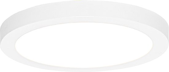 QAZQA trans - Spot encastrable LED moderne - 1 lumière - Ø 22 cm - Wit - Éclairage extérieur