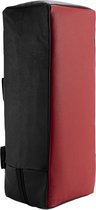 Armpad Luxury 45 x 20 x 15 cm rood/zwart