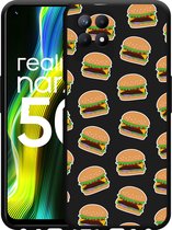 Realme Narzo 50 Hoesje Zwart Burgers - Designed by Cazy