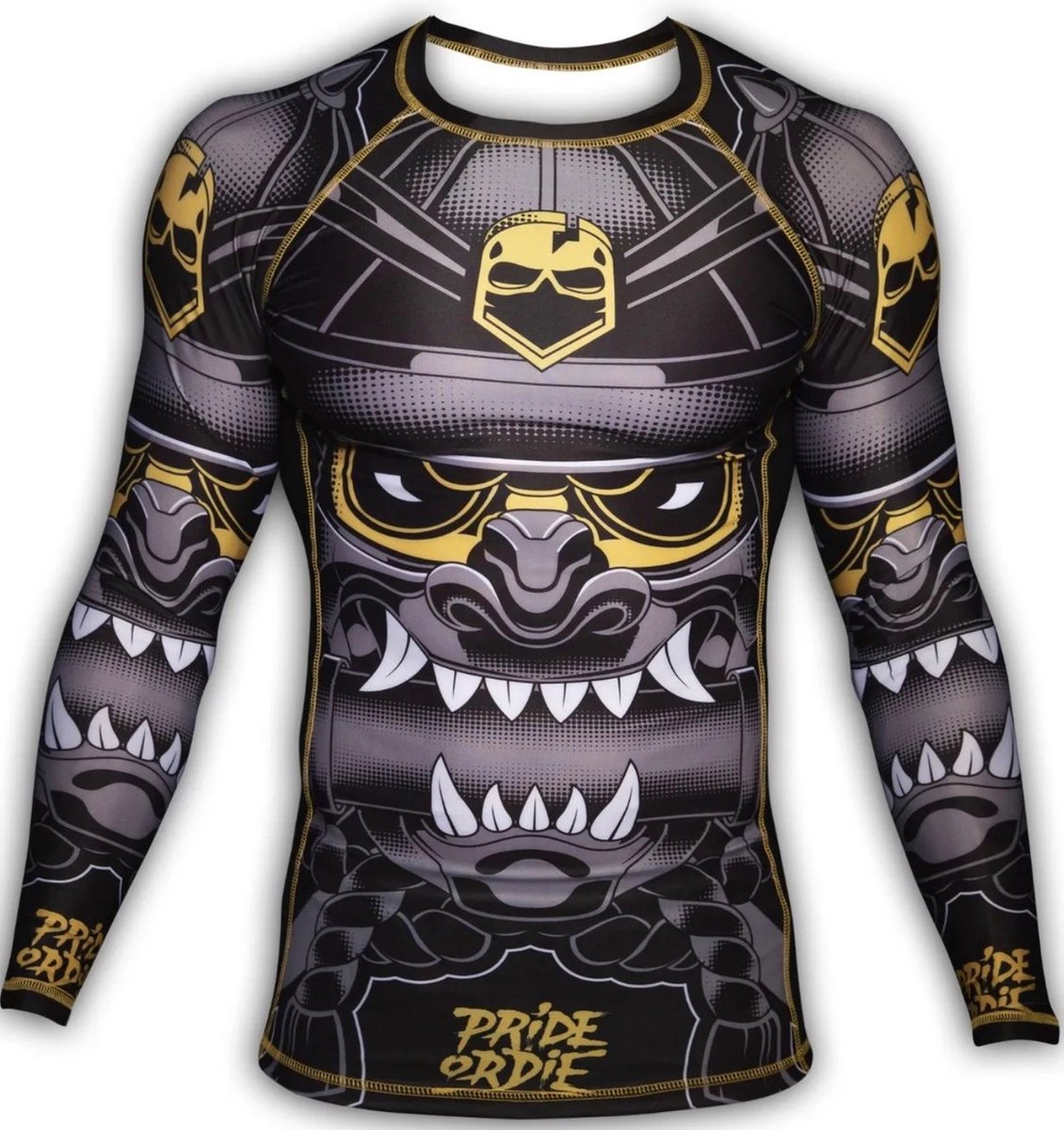 PRiDE of DiE Fight for Honor Rash Guard maat XL