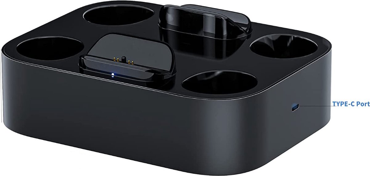 Cablebee Premium charging dock / oplaadstation geschikt voor Playstation 5 controllers - zwart