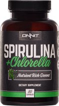 Onnit Spirulina en Chlorella - 80 tabletten