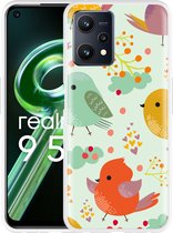 Realme 9 5G Hoesje Cute Birds - Designed by Cazy