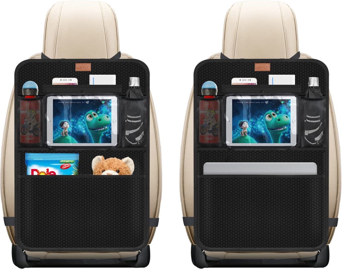 Luxe auto organizer - Autostoel organiser voor kinderen met vakken Luxe auto organizer - Autostoel organiser voor kinderen met vakken