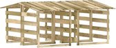 vidaXL-Pergola's-met-dak-4-st-100x90x100-cm-geïmpregneerd-grenenhout