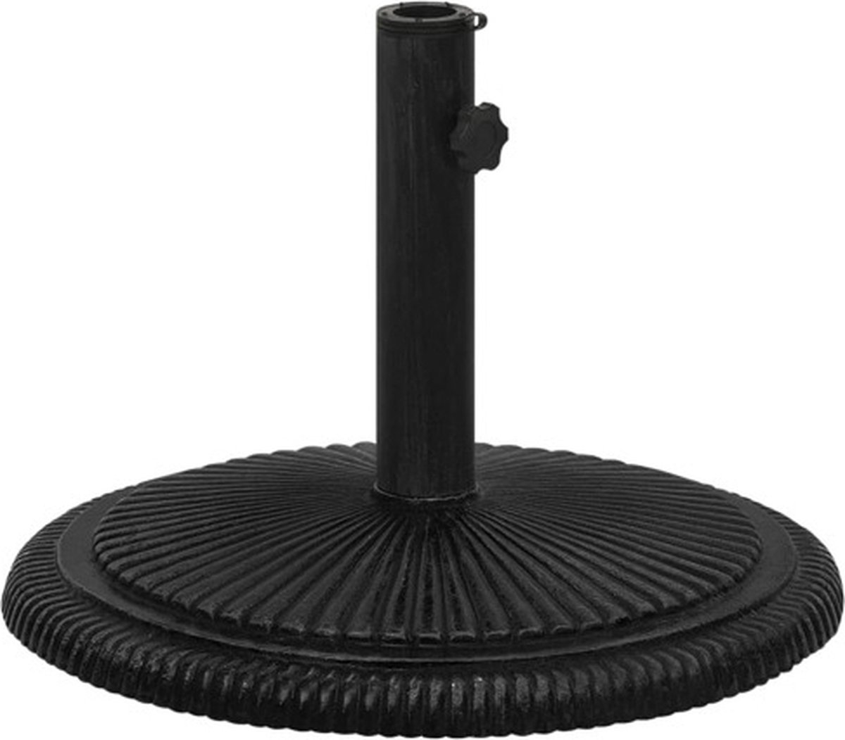 Bol.com vidaXL - Parasolvoet - 45x45x30 - cm - gietijzer - zwart aanbieding