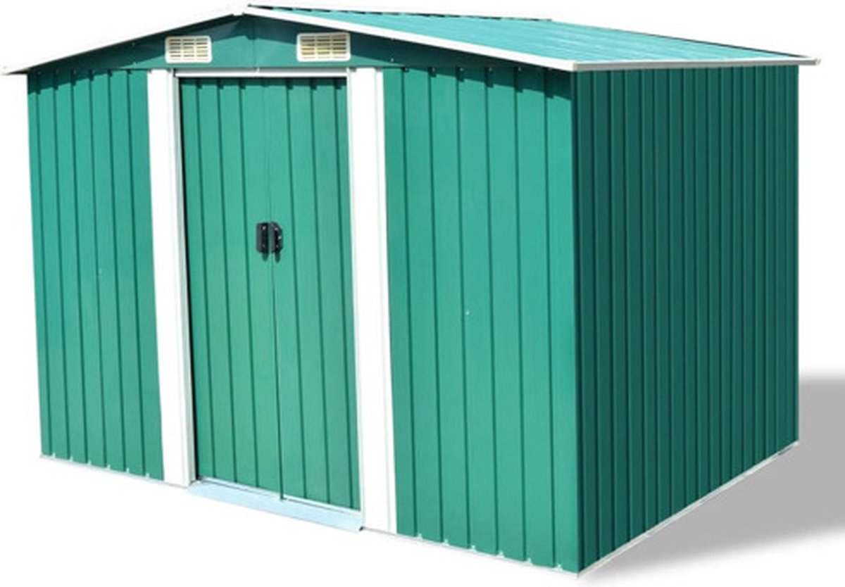 Vidaxl Tuinberging 257x205x178 Cm Metaal Groen