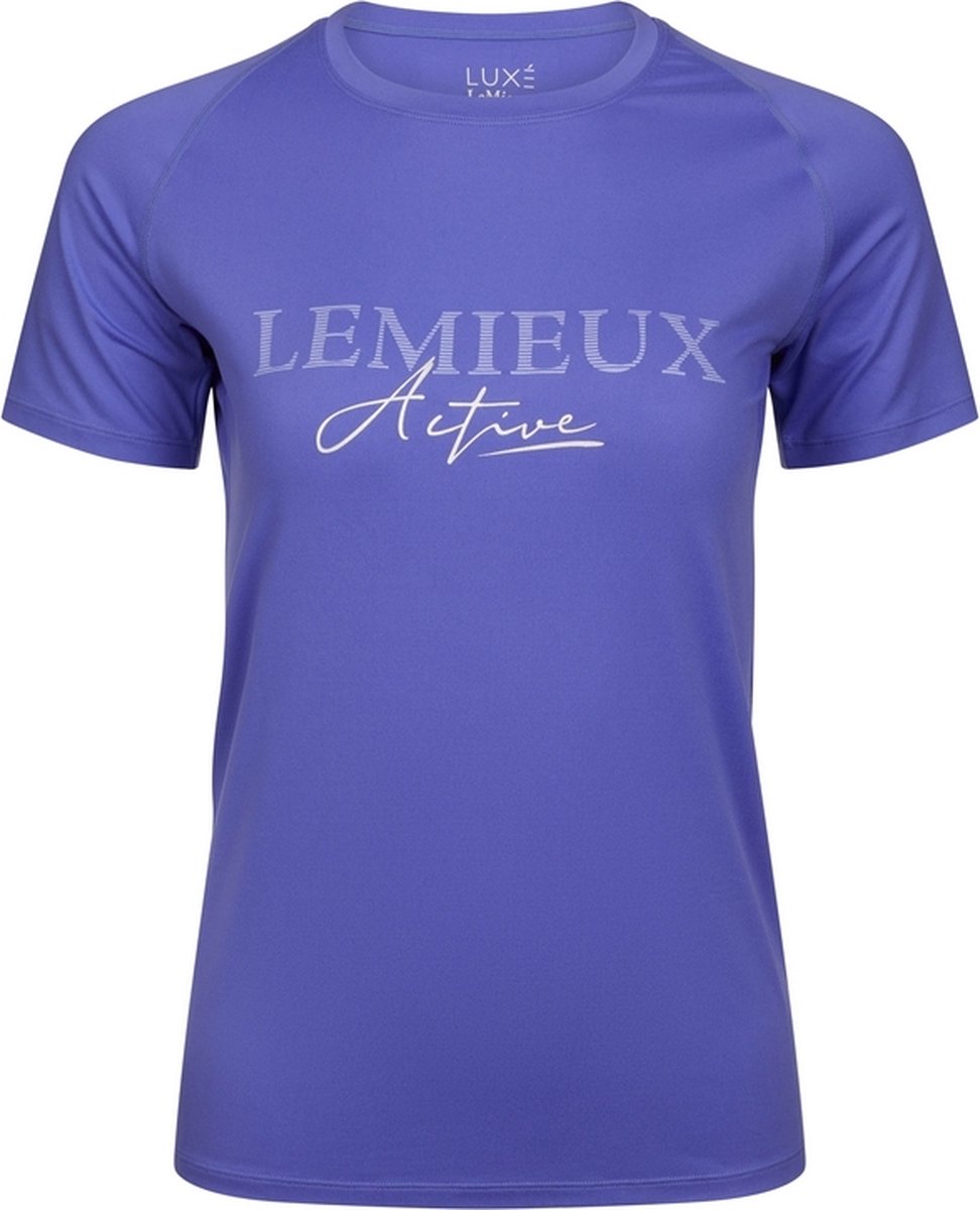LeMieux Luxe T-Shirt - maat 40 - bluebell