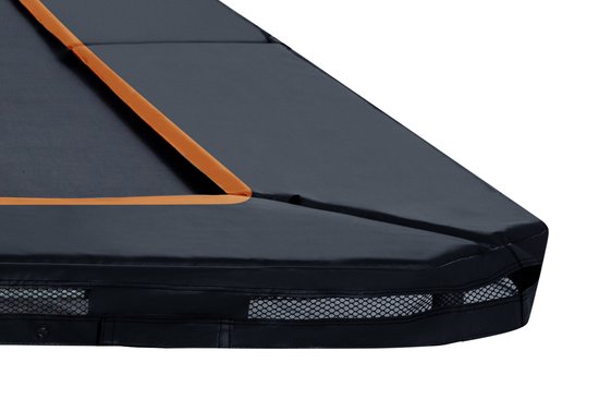 Avyna Trampoline Randkussen 380x255 cm – Zwart – Voor InGround Trampoline (238) – Beschermrand