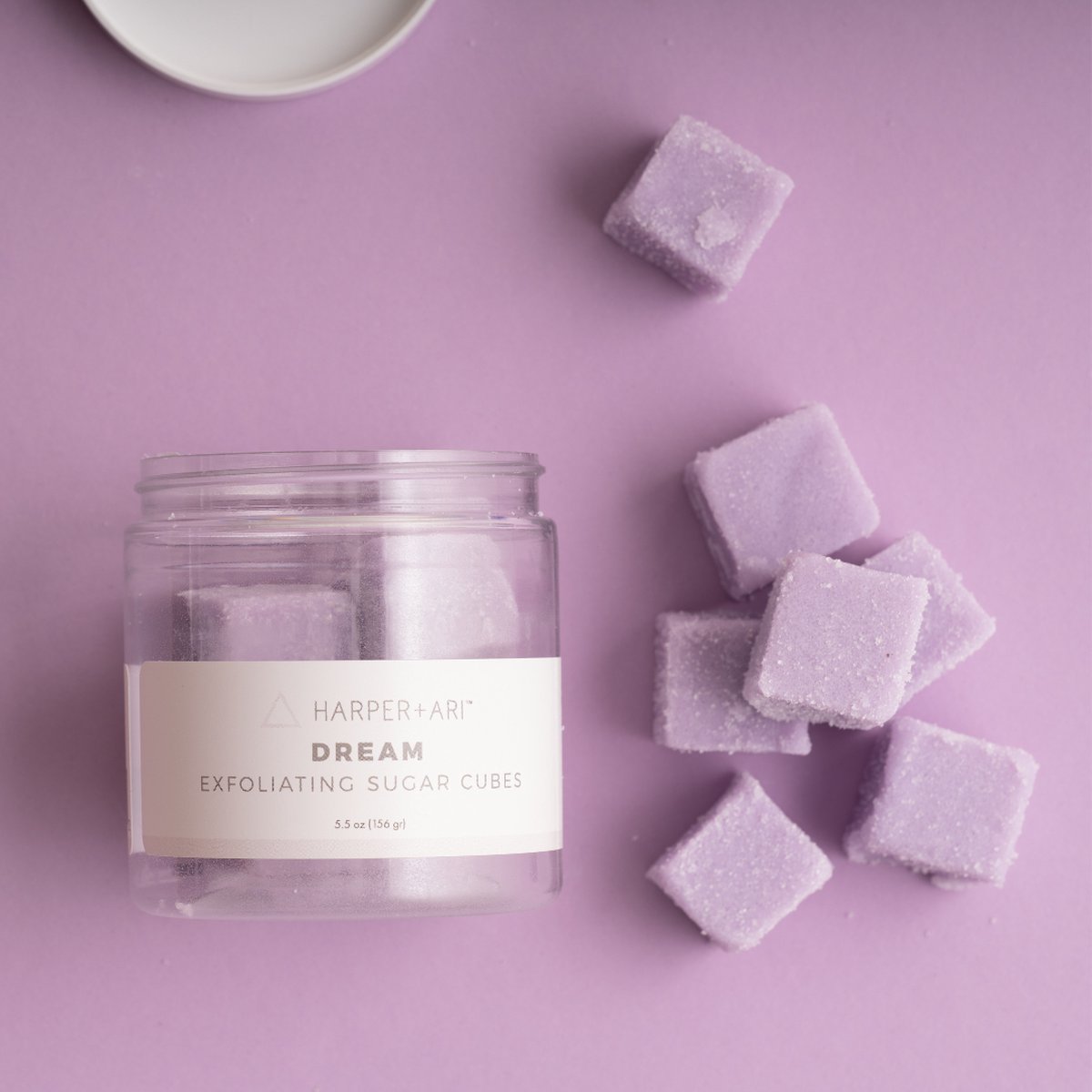 Harper+Ari Dream Sugar Cubes Scrub | Exfoliëren & voeden | Pure Aloë Vera | 156gr