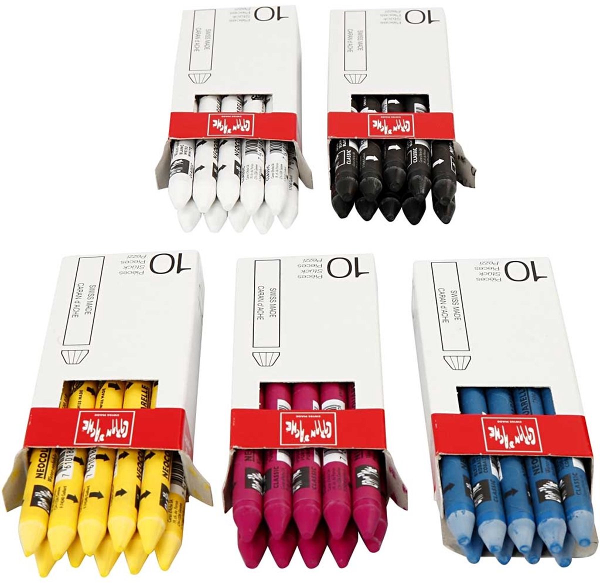 Caran D'ache Waskrijt Neocolor Ii Multicolor 50 Stuks