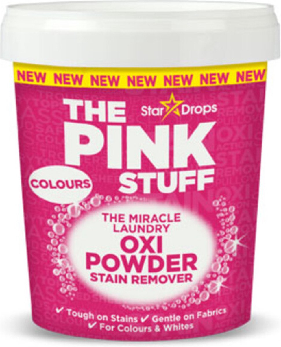 The Pink Stuff The Miracle Vlekverwijderaar Gekleurde Was 1 kg - The Pink Stuff