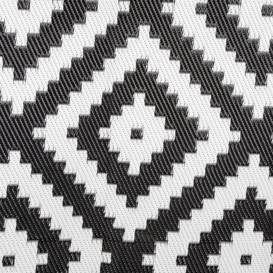 Bo-Camp - Urban Outdoor - Chill mat - Falconwood - Rond - Zwart/Wit van Bo-Camp — afbeelding 5