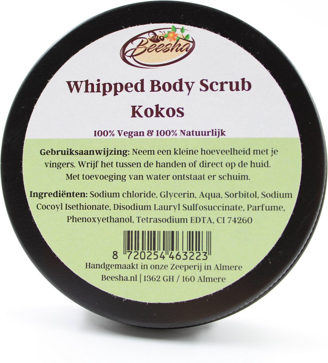 Goedkoopste Beesha Whipped Body Scrub Kokos