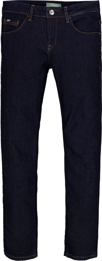 GARCIA Savio Heren Slim Fit Jeans Blauw - Maat W30 X L34 | bol.com