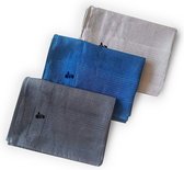 WITTS Microvezeldoekjes - Streepvrij - Schoonmaakdoekjes - Microvezeldoeken - Duurzaam - Verbluffend Resultaat - 3 stuks – 40x60 cm