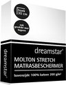 Dreamstar Hoeslaken Molton stretch (Topper) 180x210-200x220