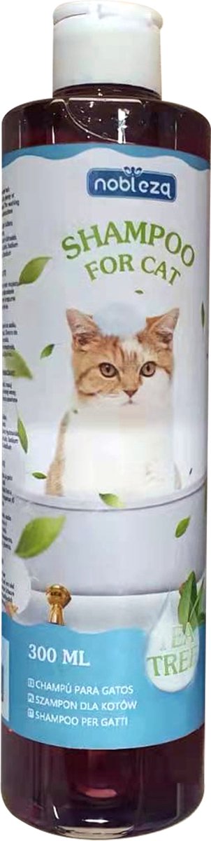 Nobleza kattenshampoo - shampoo voor katten - universeel - 300 ml - Nobleza