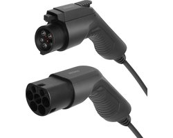 Deltaco e-Charge EV-1105 Oplaadkabel Elektrische Auto - Type 2/Type 1 - 16A/3.6kW - 5 m