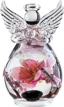 Verre cristal ange gardien Fleurs exclusives ange doux 10 cm de haut