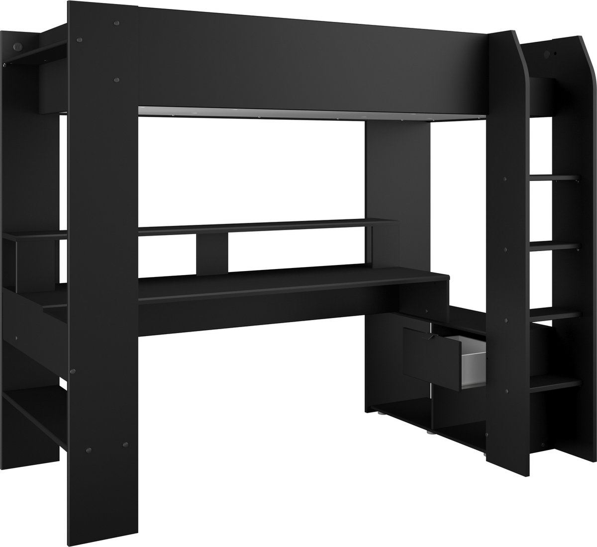 Parisot - Hoogslaper  Raider   - 90x200 - Zwart
