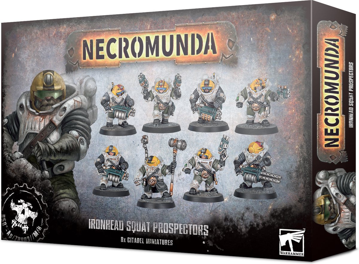 Necromunda Ironhead Squat Prospectors