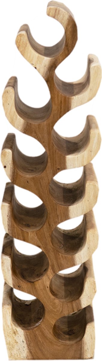 ESCALA modulair wijnrek van massief hout, maatwerk mogelijk
