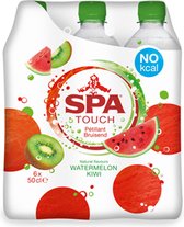 Spa® Touch | 6x50 cl Watermelon Kiwi | Bruisend | watermeloen kiwi smaak