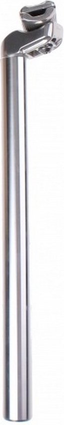 zadelpen ATB 27.2 X 350 zilver - Cheap Bike Shop