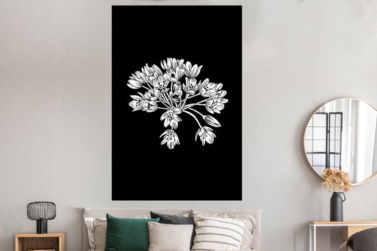 Affiche Fleurs - Bouquet - Vintage - 120x180 cm XXL