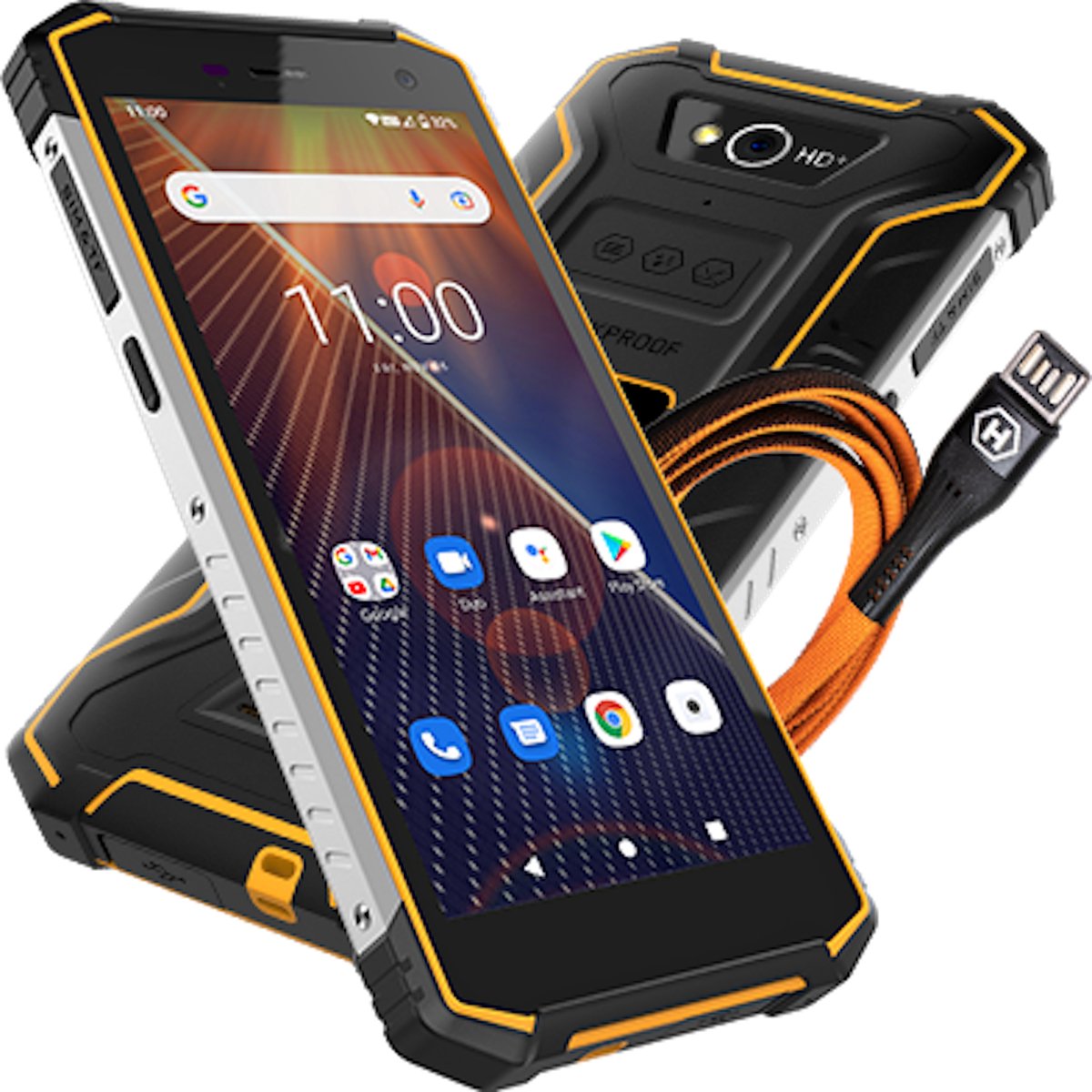 Hammer Energy 2 ECO Orange nieuwste rugged smartphone - 5.5.
