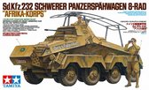 Tamiya German Sd.Kfz.232 Africa Corps - 8 Wheeled Heavy Armored Car  + Ammo by Mig lijm