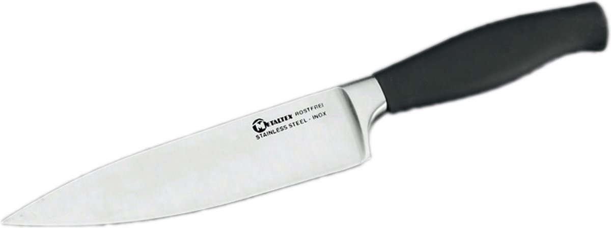 Metaltex Comfort Chefmes 30 Cm Zwart/Rvs