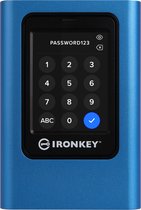 IronKey Vault Privacy 80 - Externe SSD 1920GB - Blauw